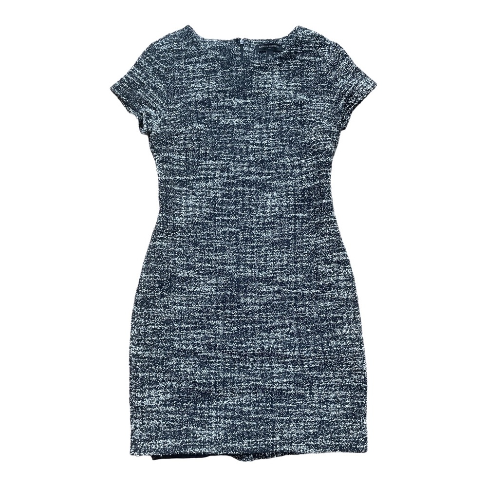 Banana Republic Black and White Tweed Dress Size 0